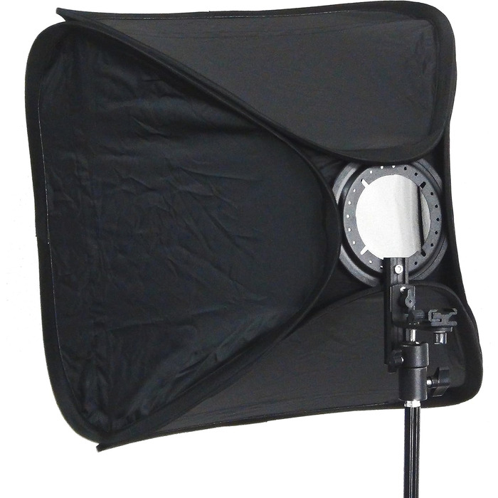 КОМПЛЕКТ Easy Folder Flash Softbox DynaSun SB1009 60x60 світловий лоток розсіювач зі штативом W803 для спалаху блоку System Flash