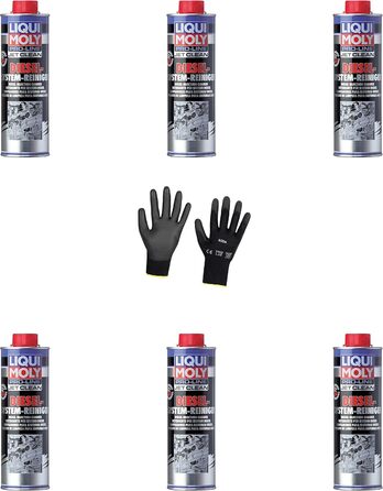 Захисні рукавички Iloda 6xOriginal Liqui Moly 500 мл Pro-Line JetClean Diesel System Cleaner Cleaner