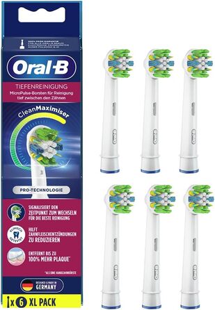 Щітки Oral-B глибокого очищення Clean Maximizer 6 шт.