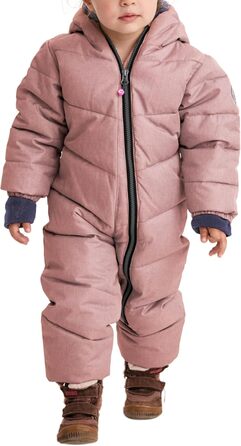 Дитячий міні-комбінезон Killtec унісекс з пуховим принтом та капюшоном 98-104 рожевий