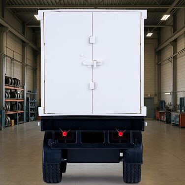 Радіокерований тягач Mercedes Benz Arocs 120, 2.4G, 2 швидкості, до 6 км/год, до 30 хв роботи, знімний напівпричіп та контейнер, двері відчиняються, 405148