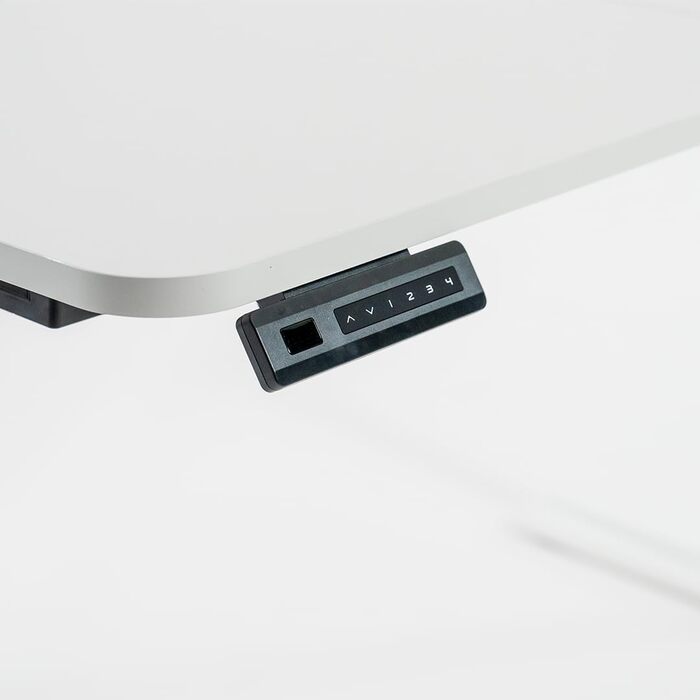 Ігровий стіл початкового рівня Електрично регульований по висоті ігровий стіл та стіл для ПК Ергономічний ігровий стіл для геймерів Білий, 120 x 70 см - Ігровий стіл Білий 120 x 70 см