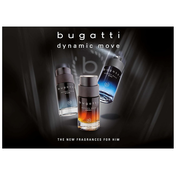 Туалетна вода Bugatti Dynamic Move Blue (100 мл)