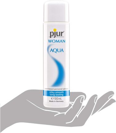 Лубрикант pjur WOMAN Aqua, водна основа, 100 мл