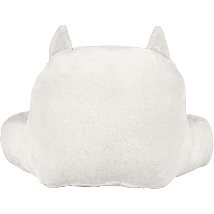 Ергономічна подушка для читання Kawaii кремового кольору, Чарівний дизайн, Оптимальний комфорт для відпочинку та дозвілля, Розмір 60 x 35 см, Колір кремовий, 0331