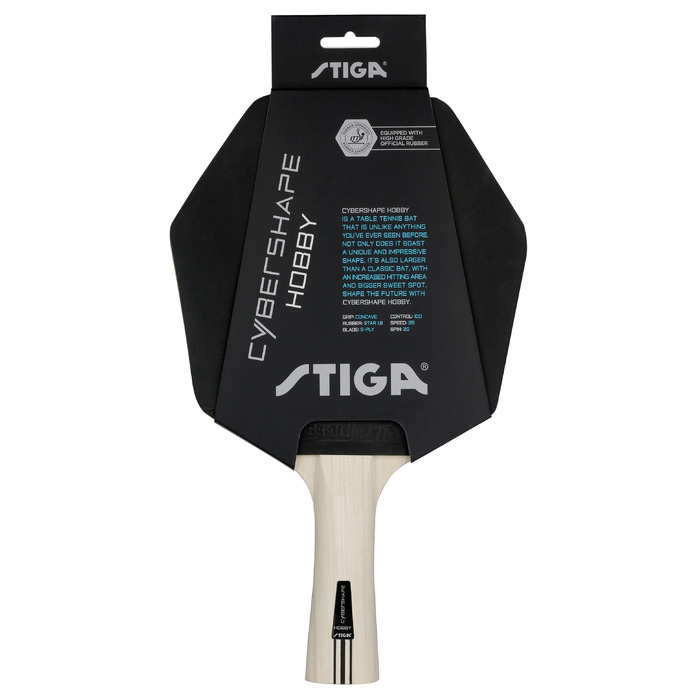 Ракетка для настільного тенісу Stiga Cybershape Hobby FL (1216-0106-35)