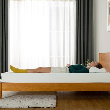 Матрац Zinus 140x200 см H2/H3 - Висота 11 см - Ергономічний матрац з холодної піни 140x200 см - Згортається матрац середньої жорсткості - Сертифіковано Oeko-TEX - Виготовлено за німецькими стандартами 140 x 200 см Висота 11 см Холодний гель