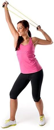 Набір з 10 еспандерів та експандерів Dittmann Body Toner для фітнесу та тренувань