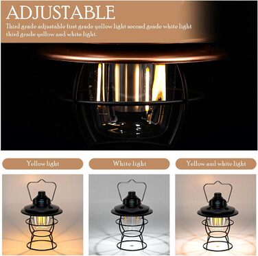 Світлодіодний кемпінговий ліхтар Ретро Портативний відкритий наметовий ліхтар Багатоцільовий світлодіодний ліхтар для походів, кемпінгу, аварійного освітлення