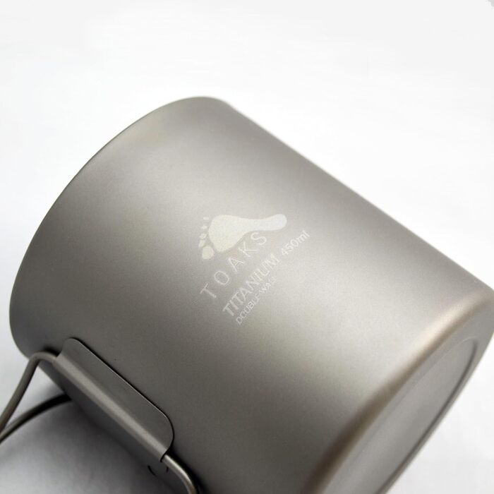 Чашка TOAKS Titanium 450 мл з подвійними стінками, 450 мл