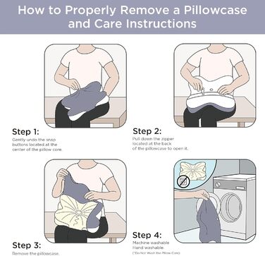 Ортопедична подушка, преміальна подушка для шиї, подушка для сну на боці, подушка для голови, подушка для підтримки шиї, подушка з піни з ефектом пам&39яті, подушка для сну на боці, спині та животі (сіра)