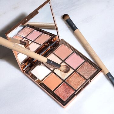 Набір подвійних пензлів для підкреслення контуру очей EcoTools, 2 шт. (2 шт., 1 упаковка)