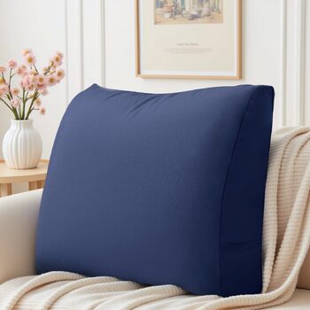 Подушка для дивана 601350 см М&39яка подушка для спинки зі знімним чохлом Зручні подушки для дивана та кушетки Декоративна подушка для спинки вітальні, синя, 601350 см