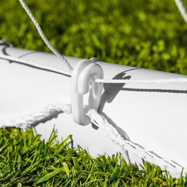 Футбольні ворота FORZA 1,8 м x 1,2 м Всепогодні ворота Forza з ПВХ для дітей та дорослих Міцні футбольні ворота для саду та тренувань Додатково чохол для мішеней, м&39яч та сумка для перенесення 1-х воріт