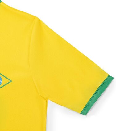 Комплект бразильської футбольної майки Home Pel - Діти та дорослі - Хлопчики - Чоловіки - Спортивний одяг - Подарунки - Спортивні футболки - Спортивний одяг 152