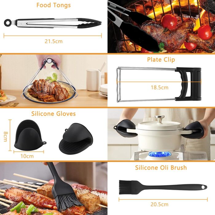 Аксесуари для фритюрниці для ніндзя, аксесуари для фритюрниці для Ninja Foodi AF400EU AF451EU 9.5 л Double Stack XL SL400EU та двозонна фритюрниця з силіконовою формою для фритюрниці, двошаровою решіткою для приготування їжі