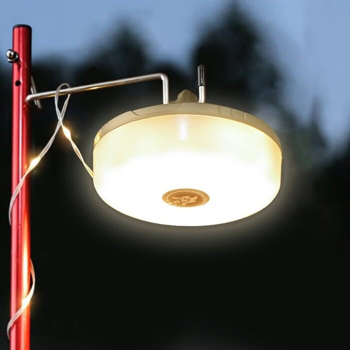 Світлодіодний кемпінговий ліхтар SPORTARC з 10 м світлодіодними гірляндами, портативний кемпінговий ліхтар 2-в-1 з USB-акумулятором, USB-гірлянди для кемпінгу, портативні кемпінгові ліхтарі