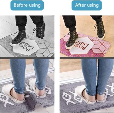 Килимок протиковзкий для килима Vicloon, 30 шт. Килимок протиковзкий для килима, що миється, кутова протиковзка накладка для килим