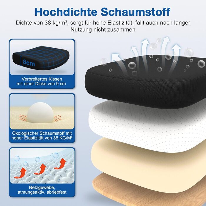 Офісне крісло, ергономічне офісне крісло з регульованим підголівником, підлокітниками та поперековою опорою, обертове робоче крісло з функцією гойдання до 135, крісло керівника, зручне для спини, вантажопідйомність 150 кг, чорний колір, модель I