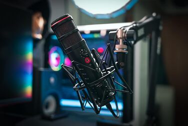 �DE X XDM-100 Професійний динамічний USB-мікрофон і рішення для віртуального мікшування для стримерів та геймерів Одинарний