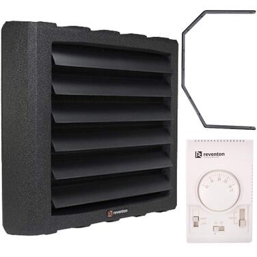 Повітряний обігрівач, обігрівач для прихожей, нагрівальна спіраль, вентилятор-обігрівач HC20-3S 21 кВт, включаючи кронштейн та термостат