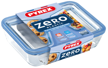 Форма з кришкою Pyrex Pure Glass, 19x14x5 см (0.8 л) (7092349)