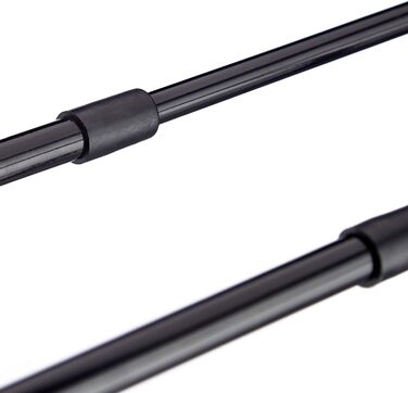 Вішалка для одягу Relaxdays, складна, висувна, 1анг, 6 рівнів, компактна вежа для одягу, метал, чорна