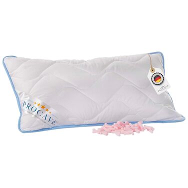 Подушка для шиї PROCAVE з гелевої піни, поєднує переваги в&39язкопружної та холодної піни, подушка у формі подушки 40x80 см, знімна та пральна наволочка Top-Cool, 100 виготовлена в Німеччині, подушка для шиї з гелевої піни 40x80 см