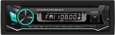 Автомагнітола Creasono з CD-програвачем автомагнітола MP3, CD, Bluetooth, функція гучного зв'язку, USB, SD, 4x45W (автомагнітола, CD радіо автомобільна, система гучного зв'язку)