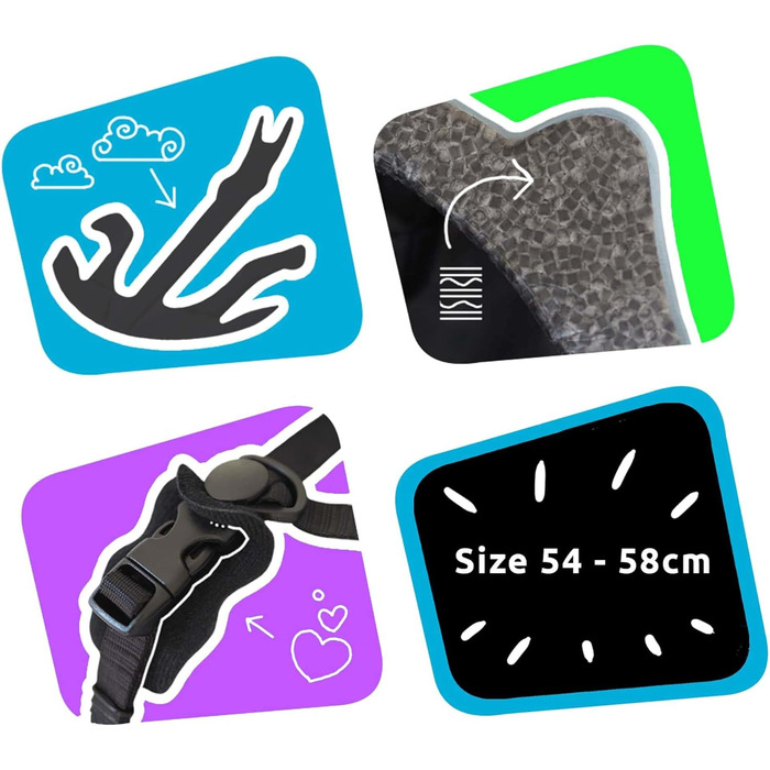 Велосипедний шолом дитячий 6-12 років для велосипеда, скейтборду, гірського велосипеда, роликових ковзанів Задній ліхтар, що перез