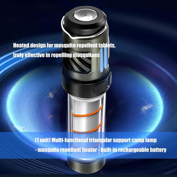 Компактний, потужний, портативний ліхтар, чудово підходить для кемпінгу, походів, відключень електроенергії, висока вихідна потужність, площа освітлення 350 м, портативний високопродуктивний ліхтар, водостійкий для пересіченої місцевості