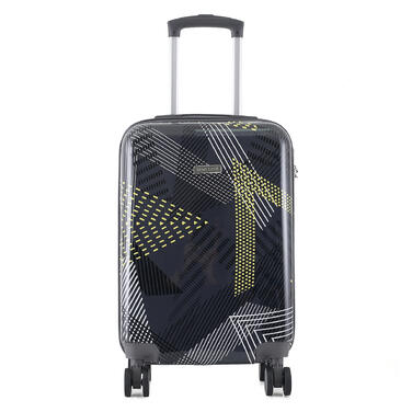 Валіза Semi Line 20' (S) Black Pattern (T5651-1)