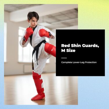 Коваку Карате Спаринг Gear Set Боксерські рукавички Гомілки Щитки Захист Професійне обладнання для Тренування Тхеквондо Грепплінг Санда