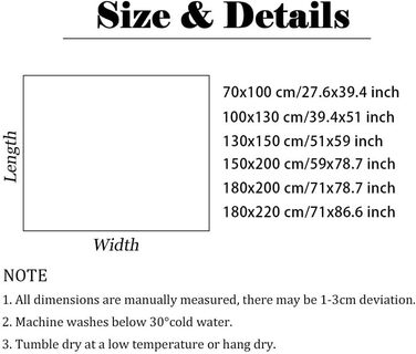 Плед Panther з фланелевої мікрофібри, м&39який, теплий та плюшевий, для ліжок та диванів, 150x200 см