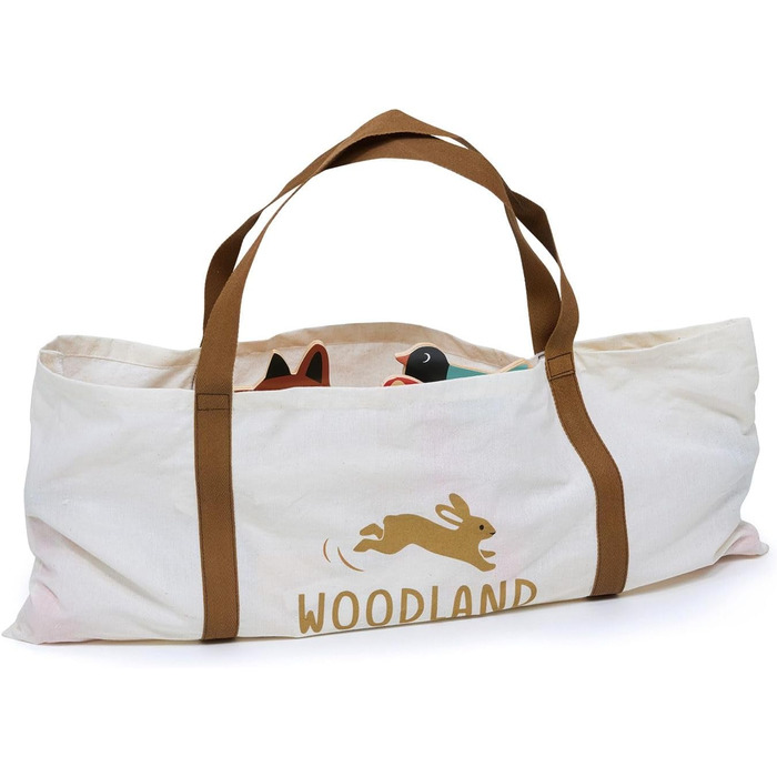 Іграшки з ніжним листям - Набір для крокету &quotЛіс&quot для приміщень, 17-елементна портативна спортивна іграшка з лісовою тематикою, для хлопчиків та дівчаток, покращує моторику та координацію рухів