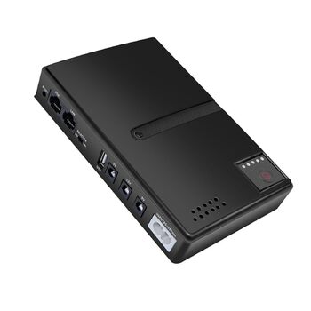 Джерело безперебійного живлення (UPS) 15 В 24 В POE, 5 В 9 В 12 В USB, портативний резервний блок живлення, змінний акумулятор для телефону, камери, роутера (Європейська вилка)