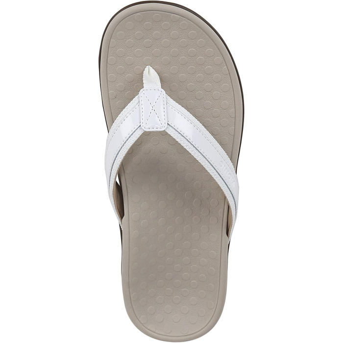 Босоніжки Vionic Unisex Tide II, 41 EU, білі, з лаковою строчкою