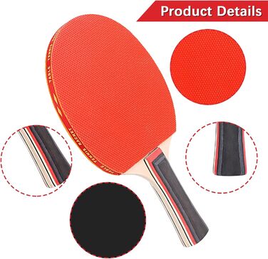 Набір для настільного тенісу – 2 ракетки, 3 м’ячі та сумка