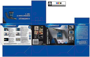 Паяльна лампа Campingaz Soudogaz X2000 з п&39єзорозпалом для проколюючого патрона C206 GLS, 2000026177