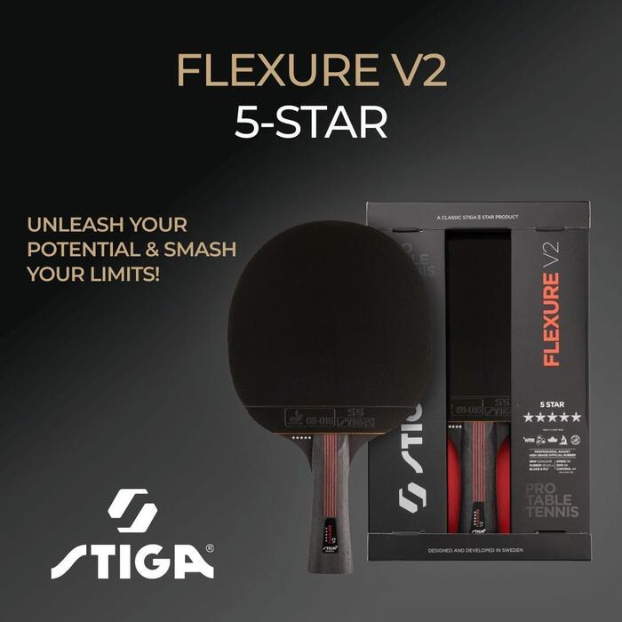 Ракетка для настільного тенісу Stiga Flexure 5 Star ver.2 FL (1215-1205-35)