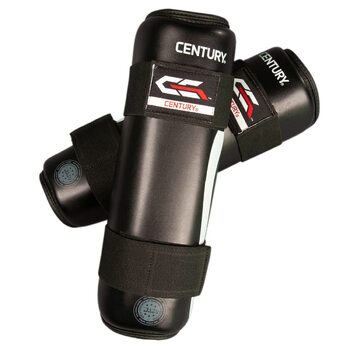 Визначення C-Gear Сертифіковані WAKO щитки для гомілок Захисні щитки для гомілок Кікбоксинг Змагання з бойових мистецтв Спаринги Дорослі Молодь (Дитина, Чорний/Білий)