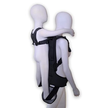 Рюкзак зі спинкою - найлегша м&39яка переноска - люлька для спини до 25 кг - люлька для походів від 2 років - рюкзак (сіро-рябий)