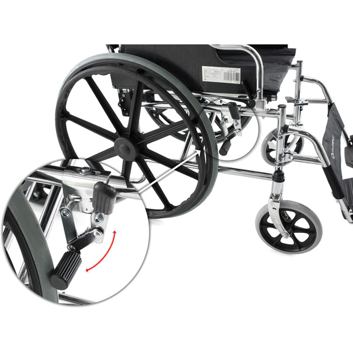 Крісло колісне QUIRUMED PRO, 106 x 63 x 95 см