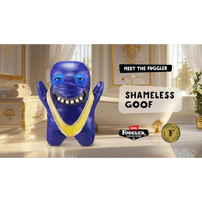 М'яка іграшка Fuggler Gold Fuggs Funny Ugly Monster, 23 см