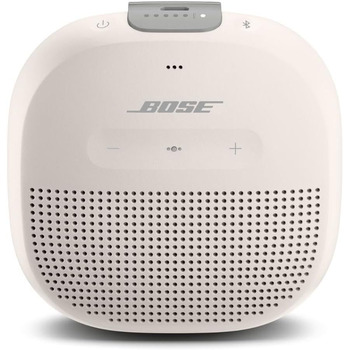 Колонка Bose SoundLink Micro Bluetooth маленька портативна, водонепроникна колонка з мікрофоном, біла Біла Біла одинарна