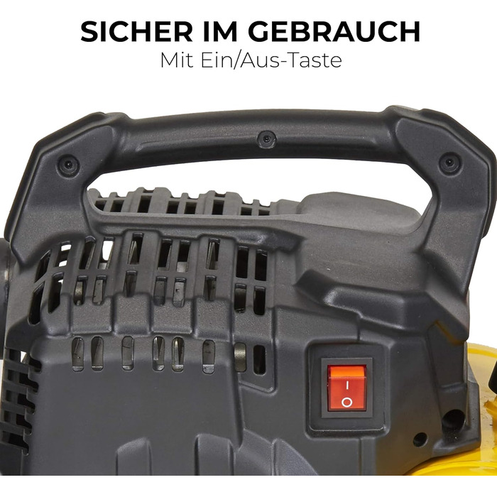 Компресор Stanley DN200/8/6 - Повітряний компресор 8 бар - Підлоговий компресор з ємністю бака 6 л - Безмасляний всмоктувальний ко