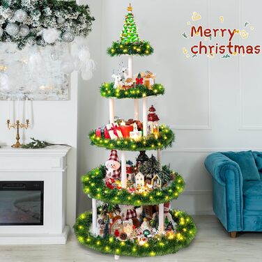 Різдвяна ялинка 5 рівнів Barydat