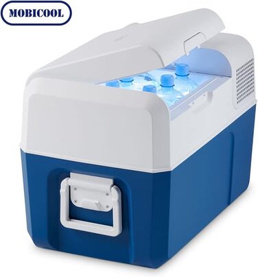 Електричний компресорний холодильник, 31 л, 12/24/230 В, міні-холодильник для автомобіля, вантажівки, човна, будинку на колесах та