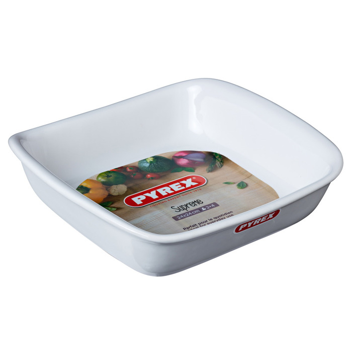 Форма PYREX Supreme white 24х24 см (6377251)