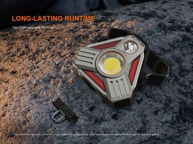 Кемпінговий сірий 5500 люмен, найпотужніший ліхтар з усіх коли-небудь створених. Fenix, 50R